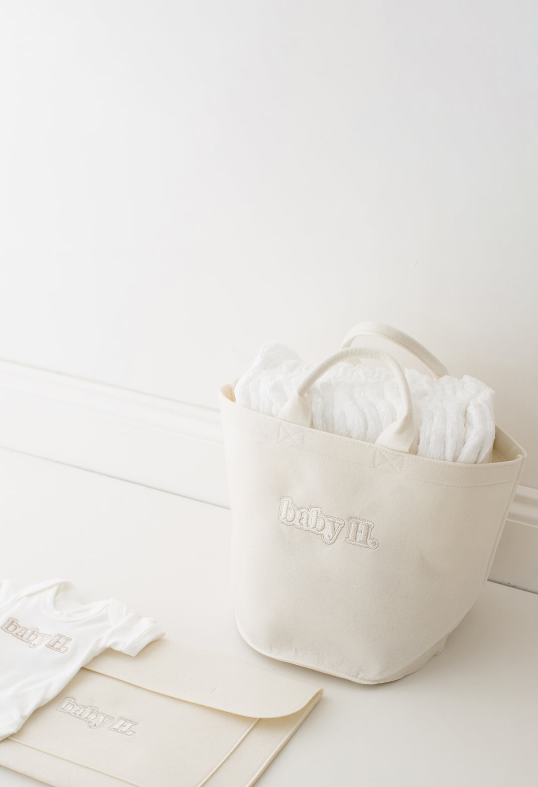 Storage Bucket - Embroidered