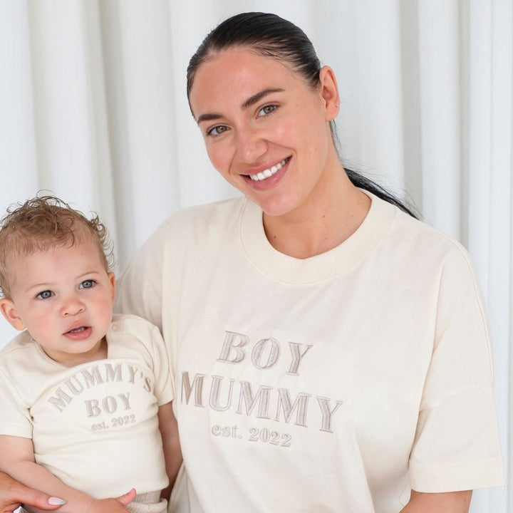 Matching Luxe Oversized Tshirt - Embroidered