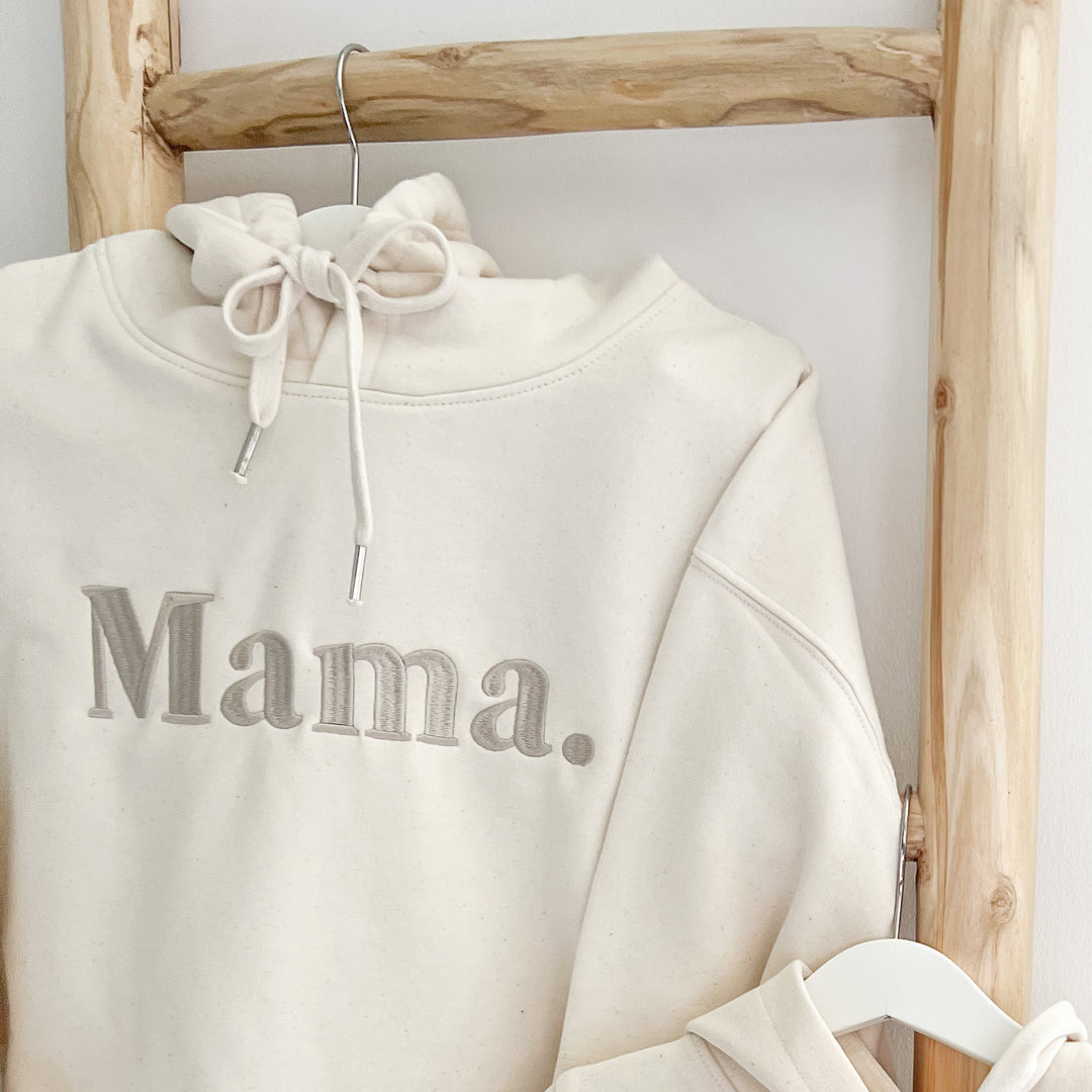 Luxe Oversized Mama. Signature Hoodie - Unisex