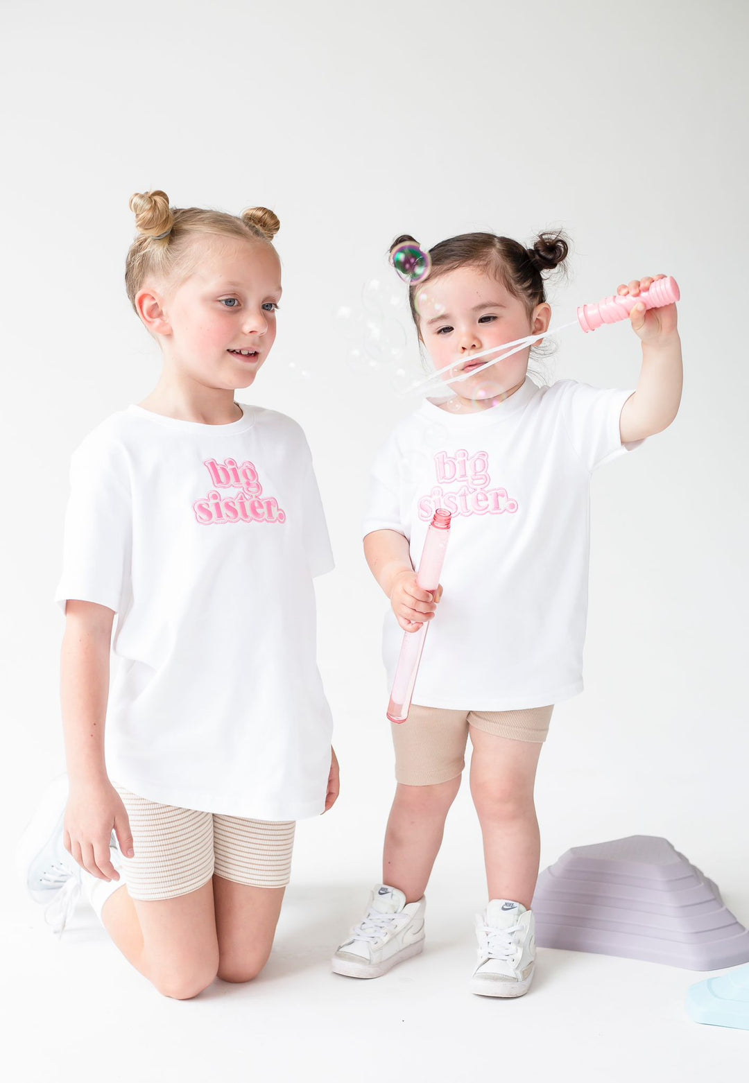 Bubble Sibling Tshirt Classic - Embroidered