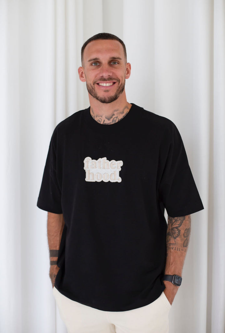 Luxe Oversized Tshirt - Embroidered