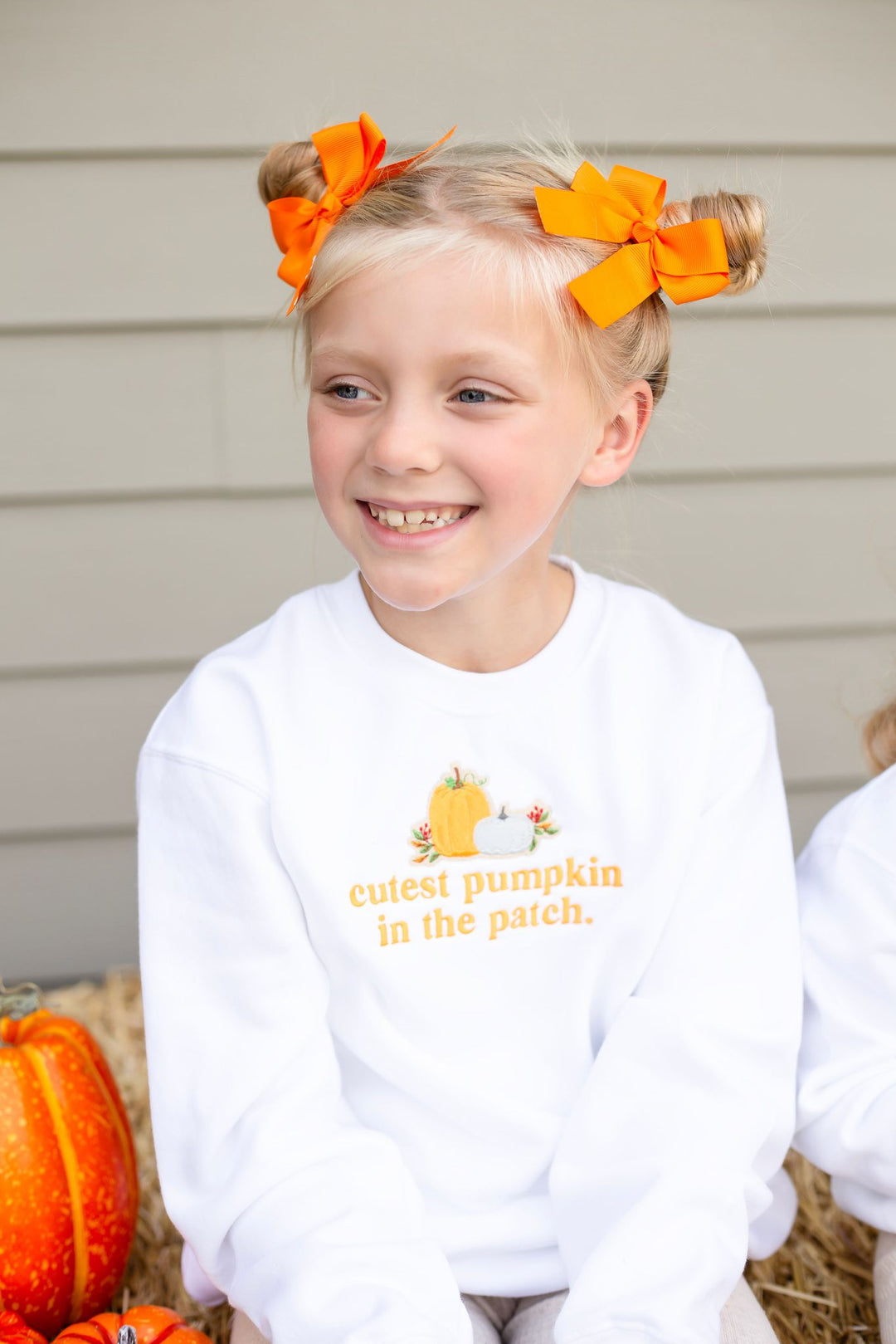 Cutest Pumpkin Sweatshirt - Embroidered
