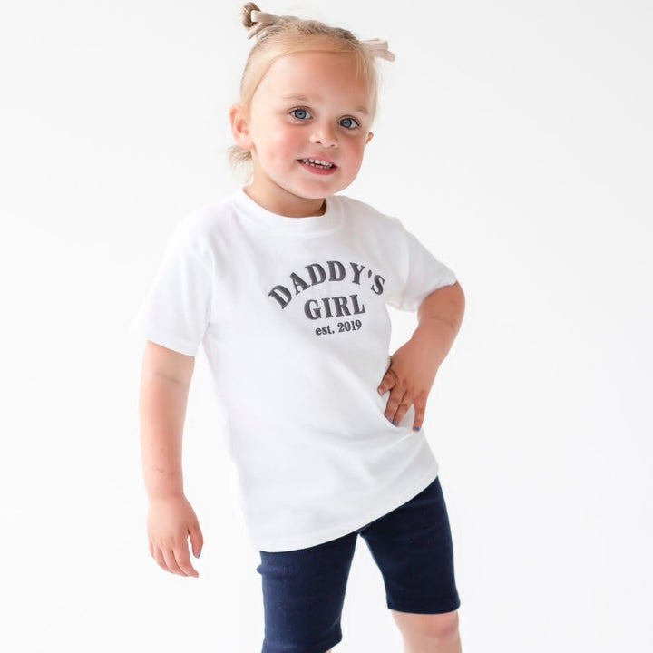 Matching Daddy/Mummy Tshirt Classic - Embroidered