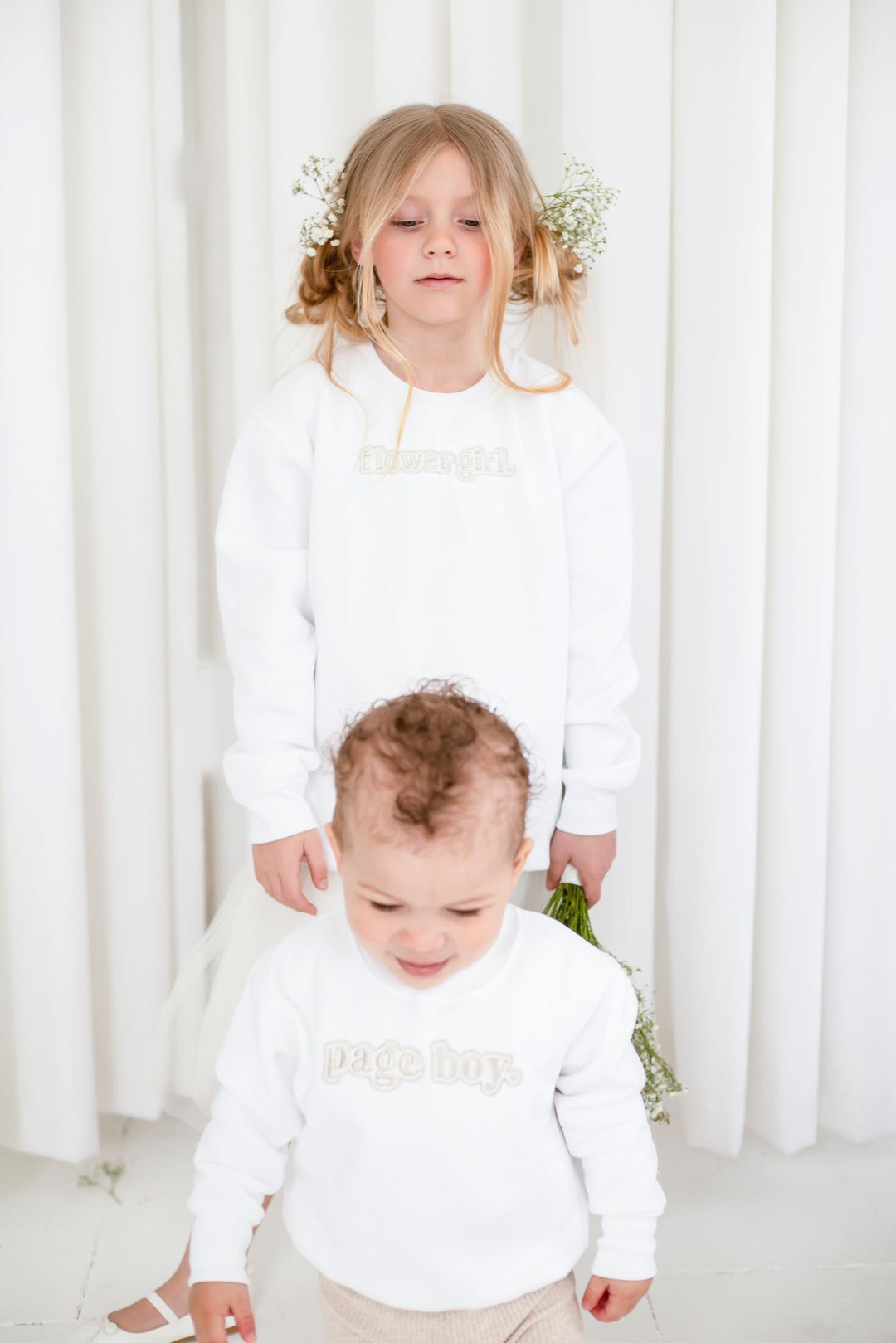 Page Boy Sweatshirt - Embroidery
