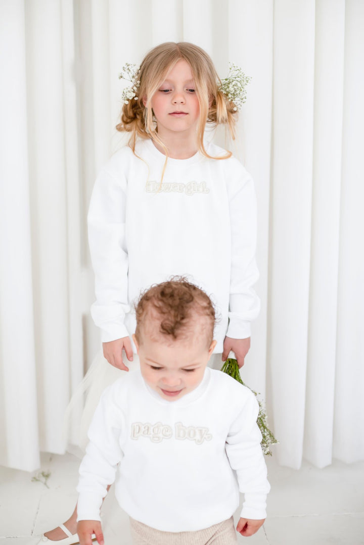 Page Boy Sweatshirt - Embroidery