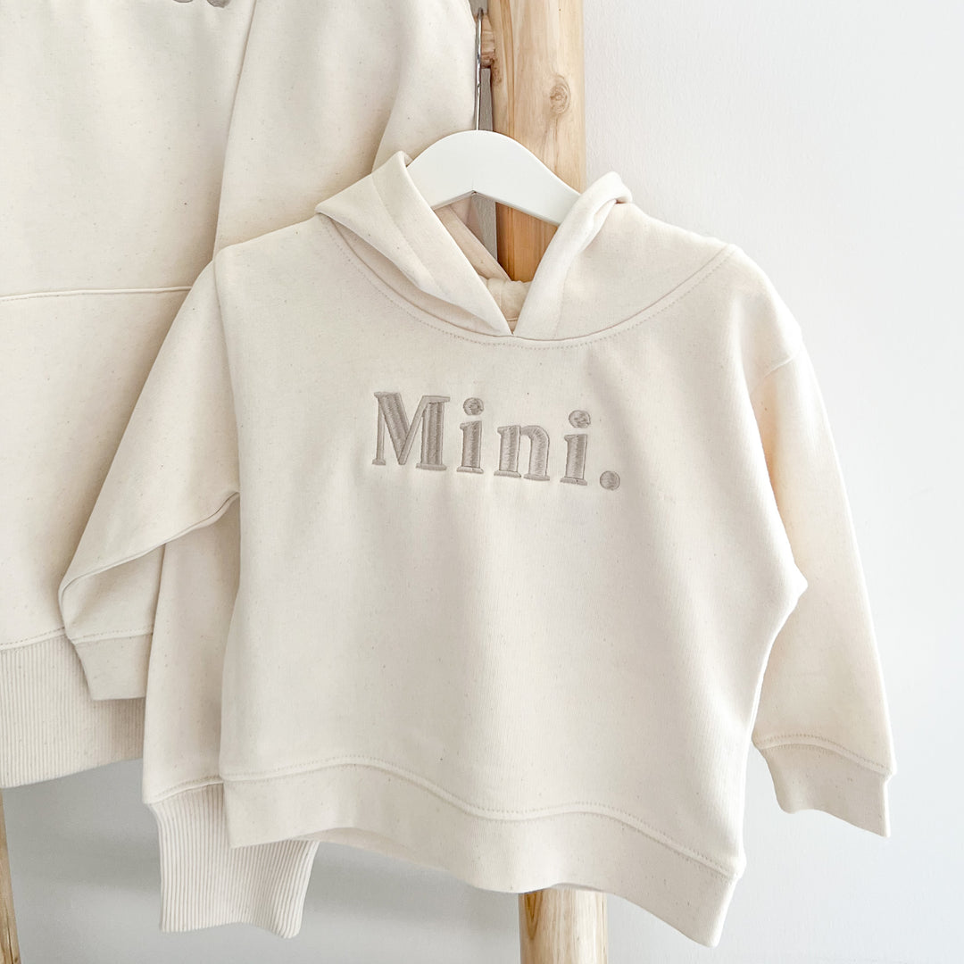 Mini matching Hoodie Signature - Embroidered