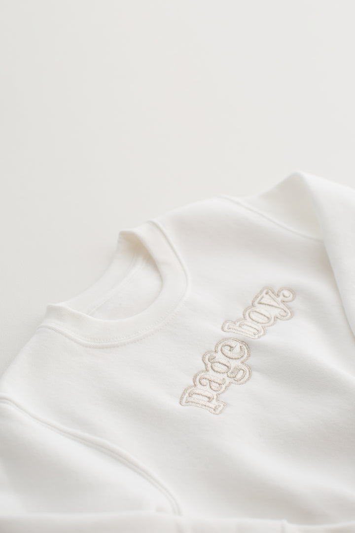 Page Boy Sweatshirt - Embroidery