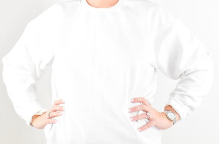 Classic Lets get cosy oversized sweatshirt - Embroidery