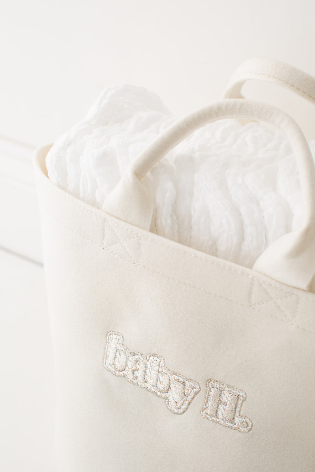 Storage Bucket - Embroidered