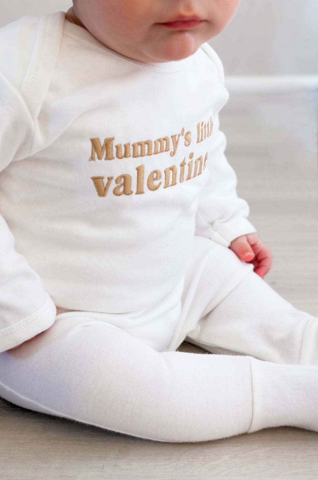 Valentine Embroidery Rompersuit
