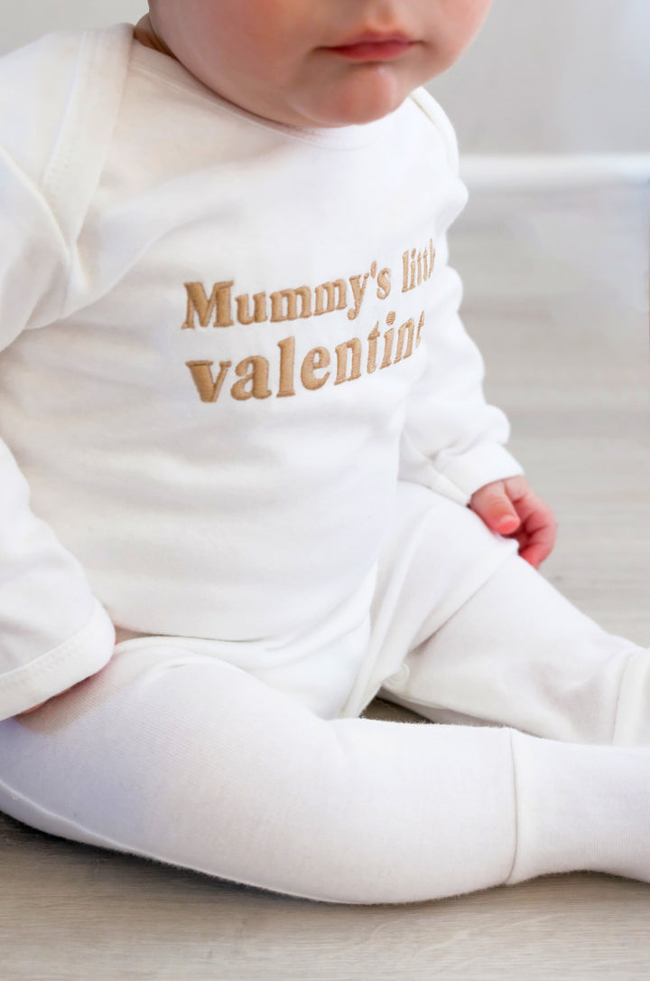 Valentine Embroidery Rompersuit