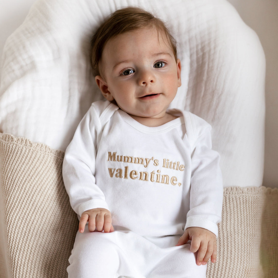 Valentine Embroidery Rompersuit
