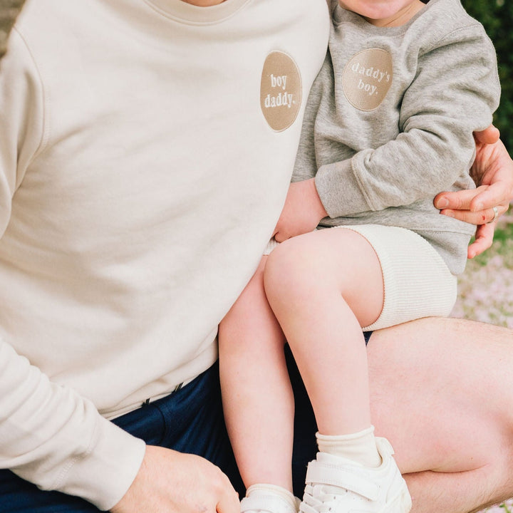 Embroidered Child Badge Sweatshirt