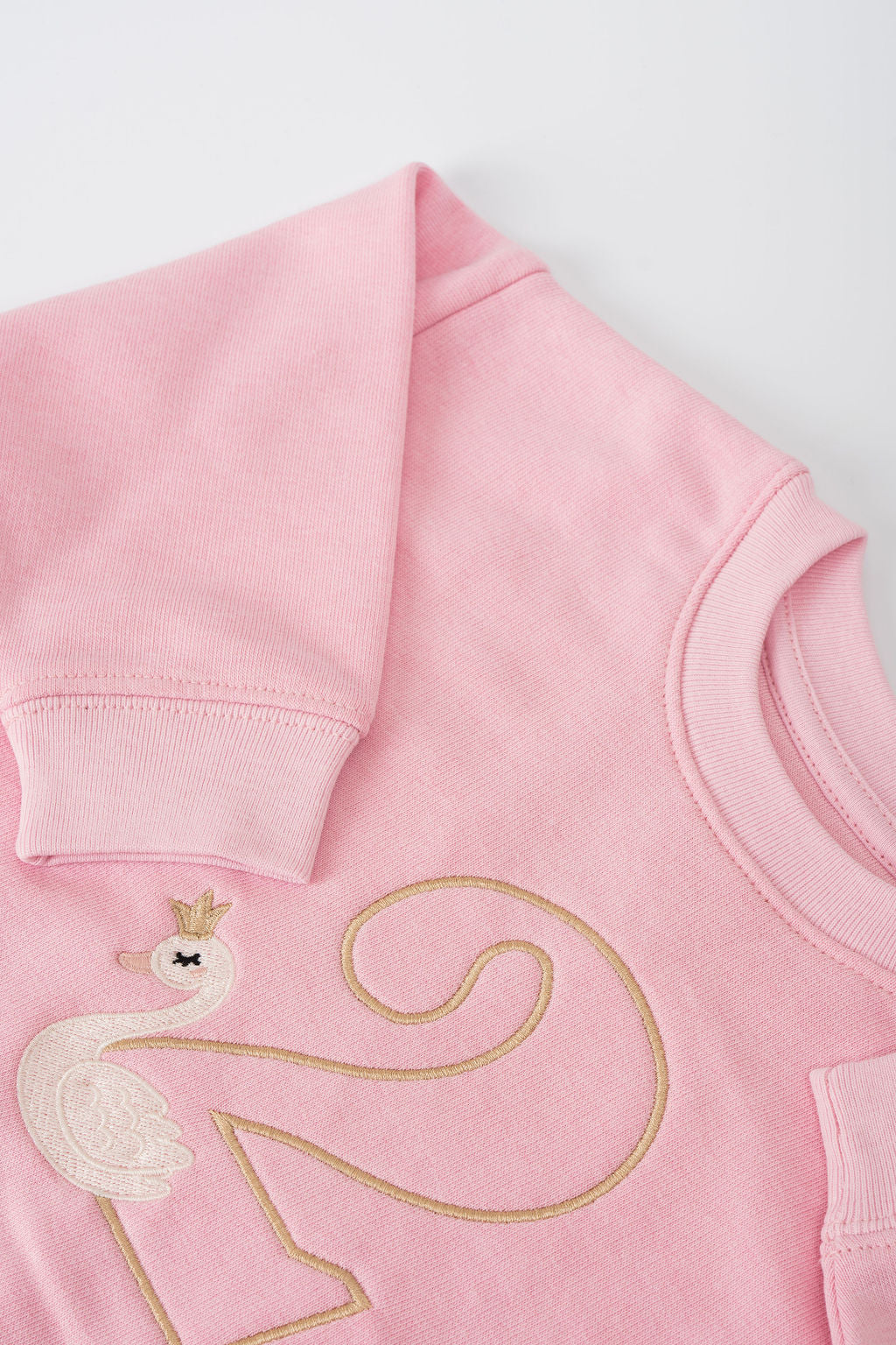 Swan birthday sweatshirt - embroidered