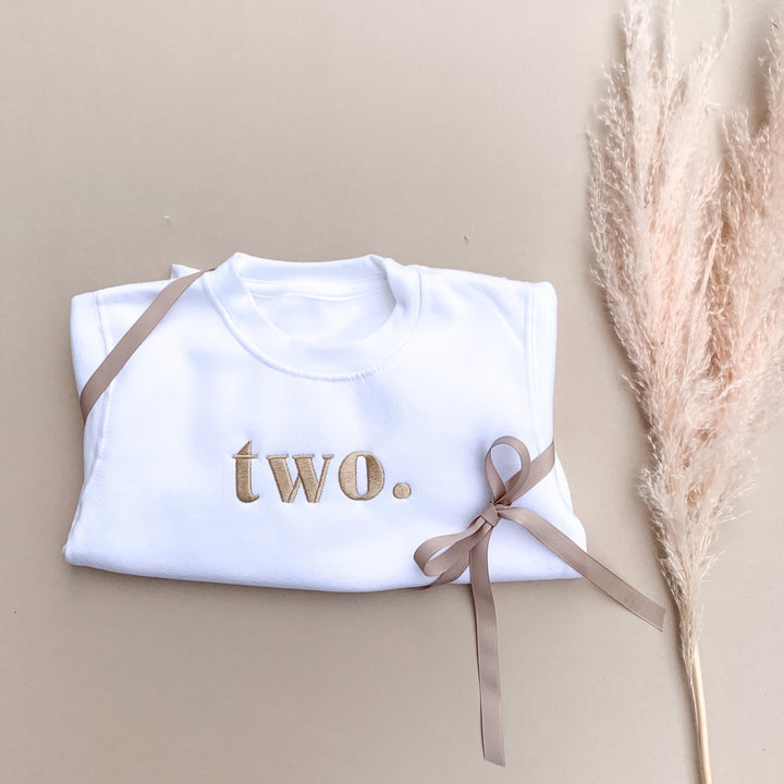 Birthday Sweatshirt - Embroidery
