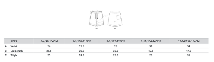 Child jogger shorts