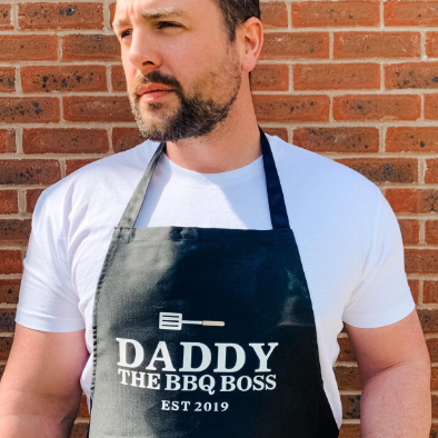 BBQ boss Cooking Apron - Print