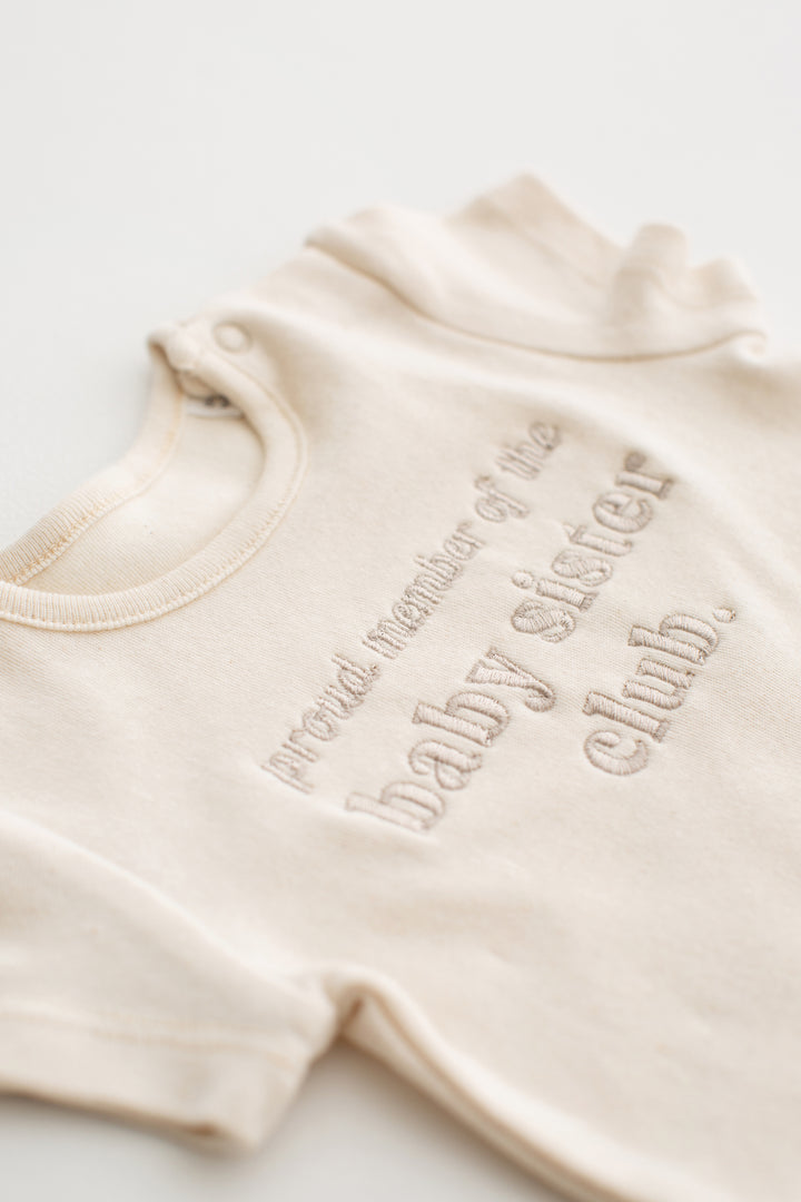 Proud member baby sibling Signature Baby Bodysuit