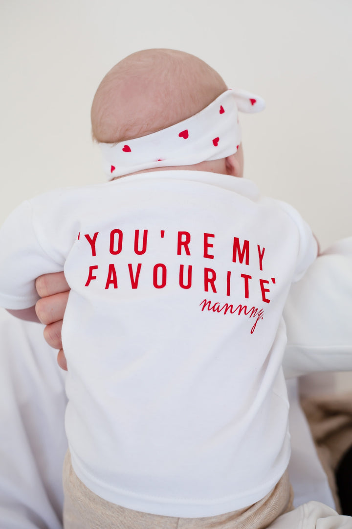 Favourite Valentines Name T-shirt - Print