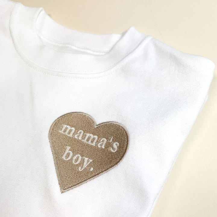 Heart Tshirt Embroidered