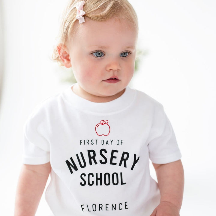 First Day of Short Sleeve T-shirt - Print