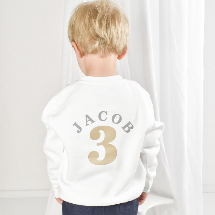 Print Birthday Sweatshirt
