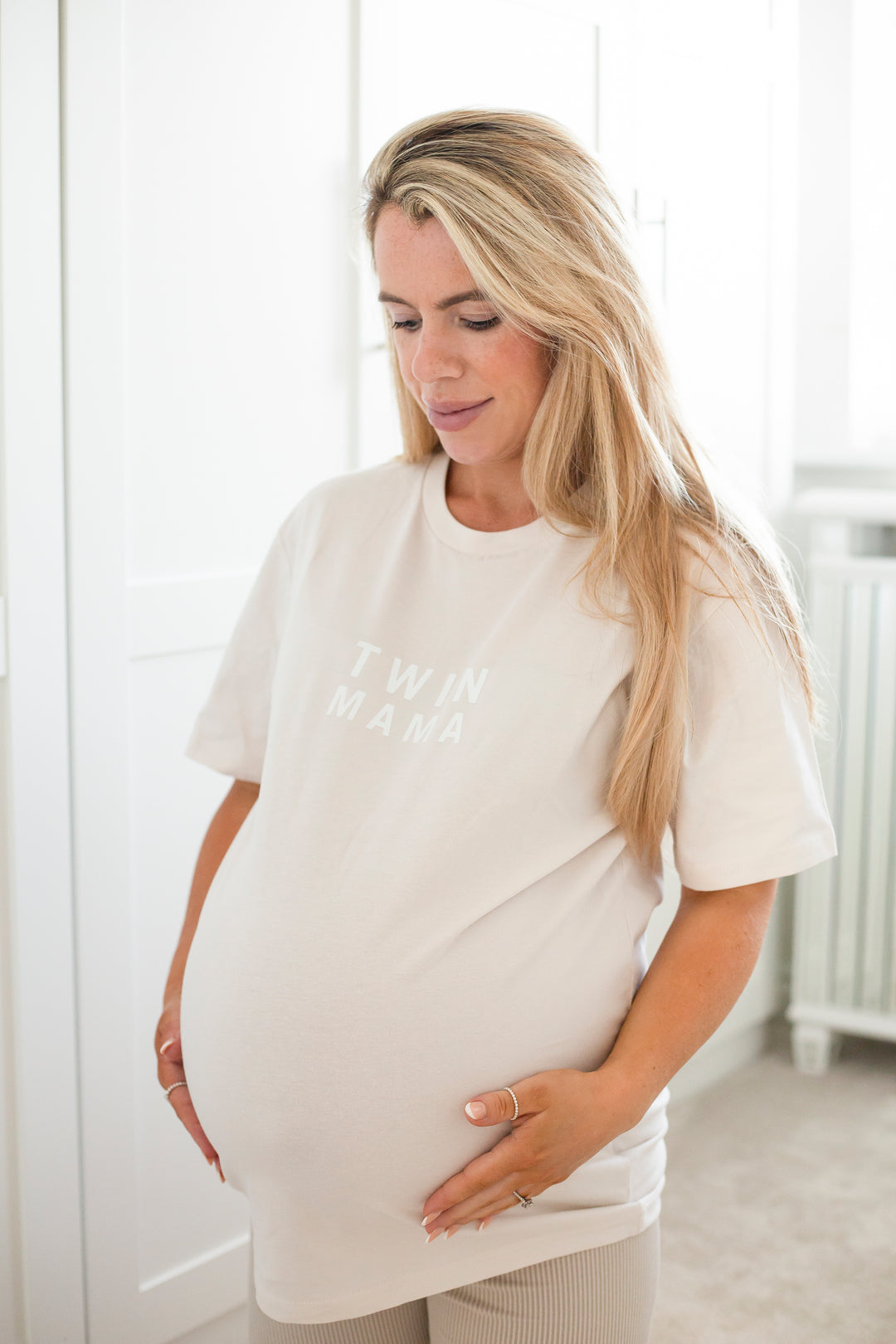 Twin Mama Tshirt - print