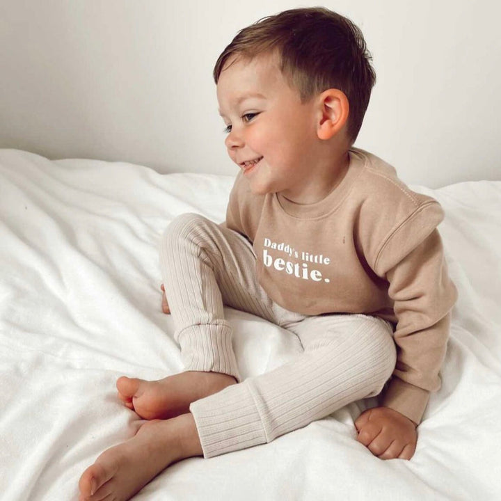Daddy's Little Bestie Jumper - Print