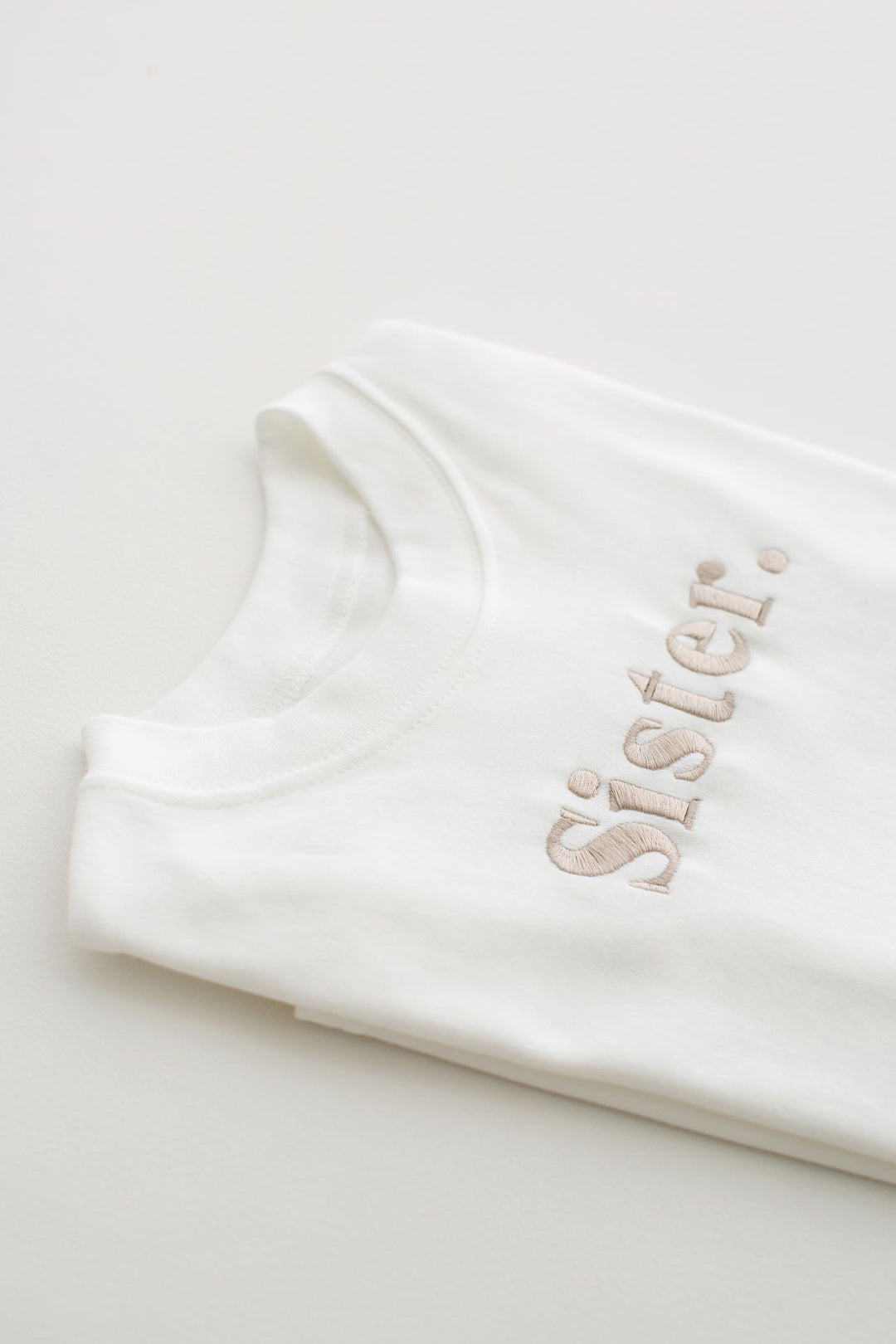 Sibling Tshirt Classic - Embroidered