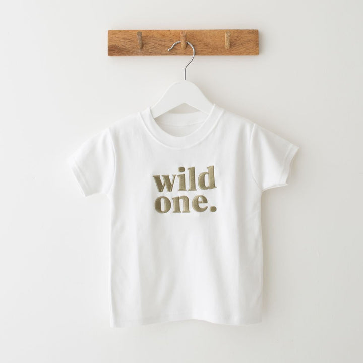 wild one classic Tshirt - Embroidered