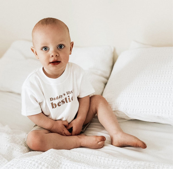 Daddy's Little Bestie T-shirt - Print