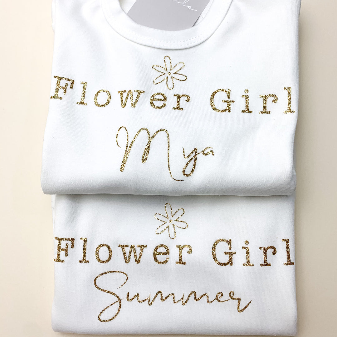 Flower Girl Lounge Set - Print