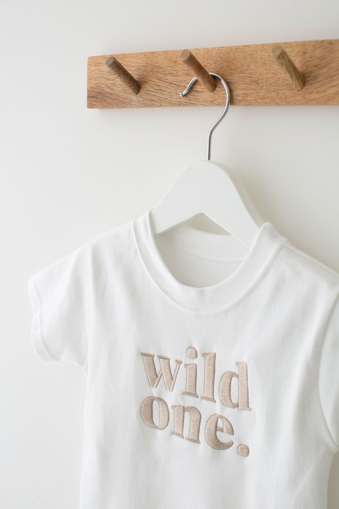 wild one classic Tshirt - Embroidered