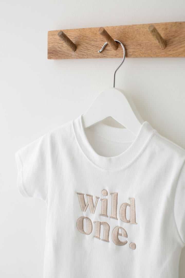 wild one classic Tshirt - Embroidered