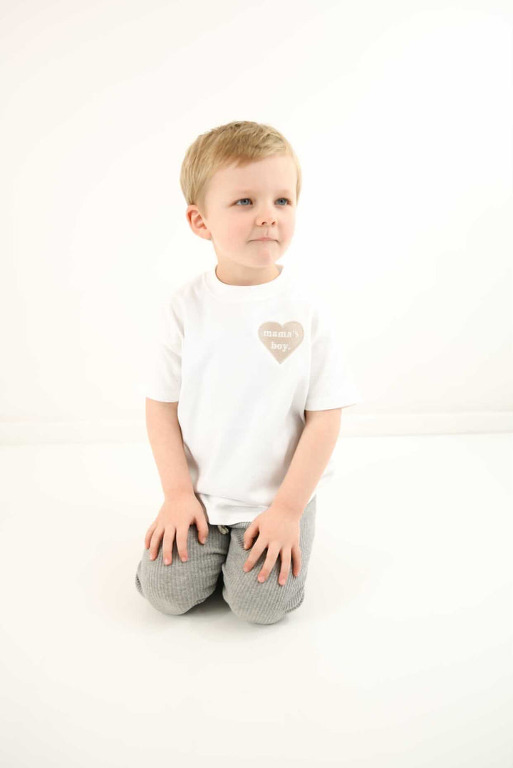 Heart Tshirt Embroidered