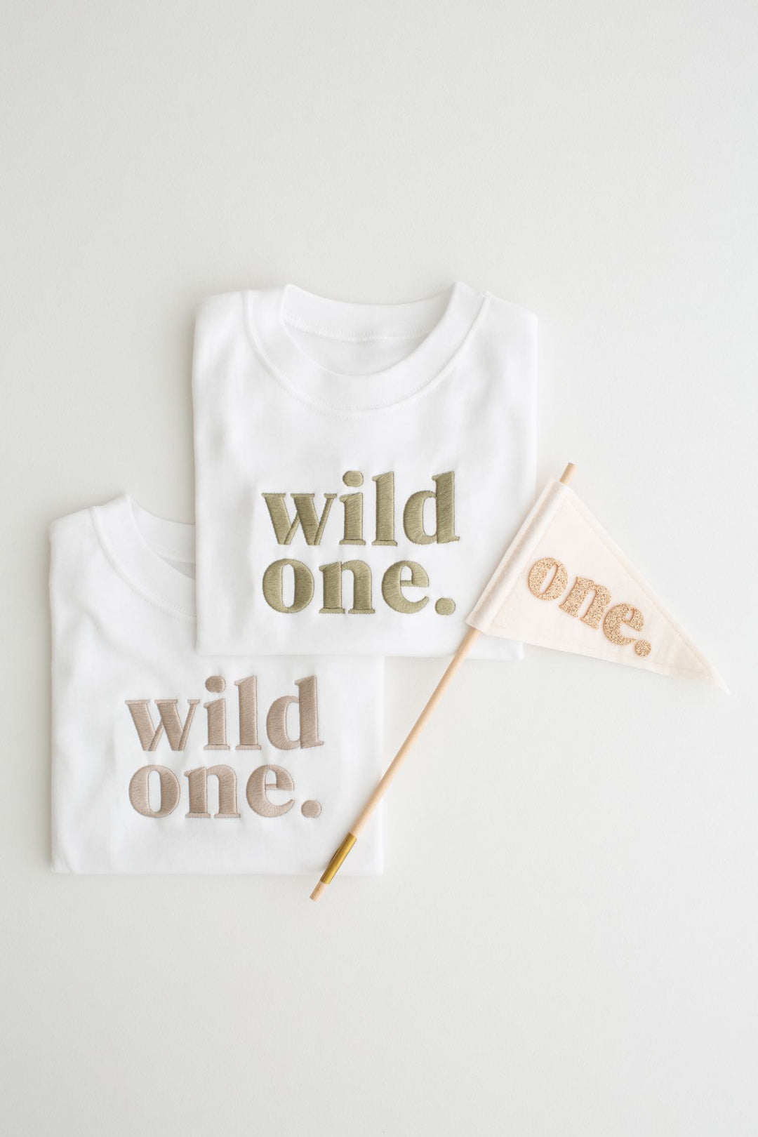wild one classic Tshirt - Embroidered