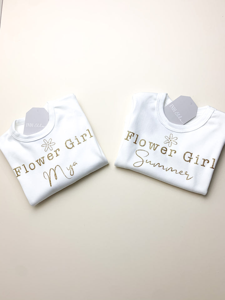 Flower Girl Lounge Set - Print