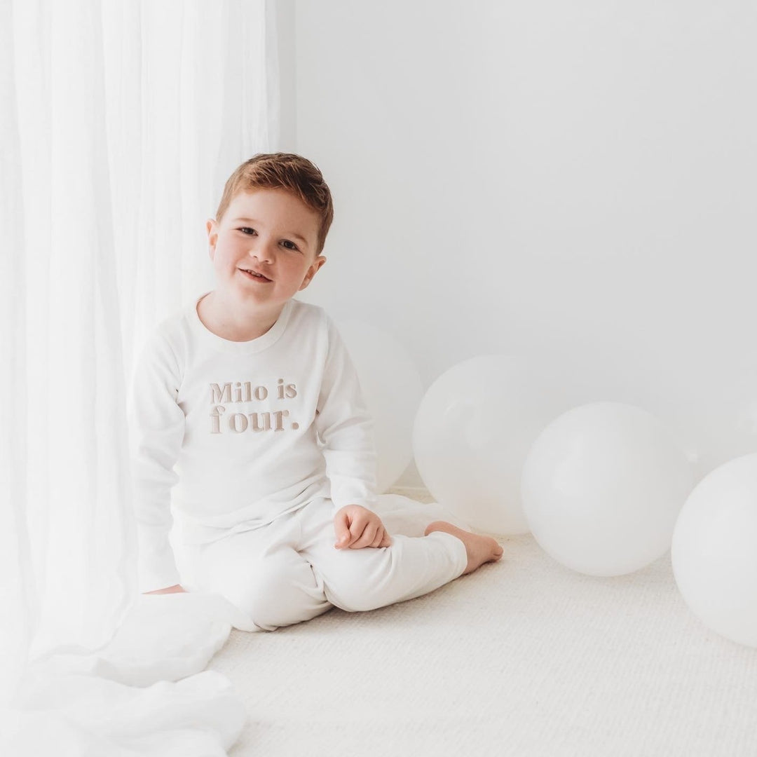 Birthday Classic Lounge Set - Embroidered