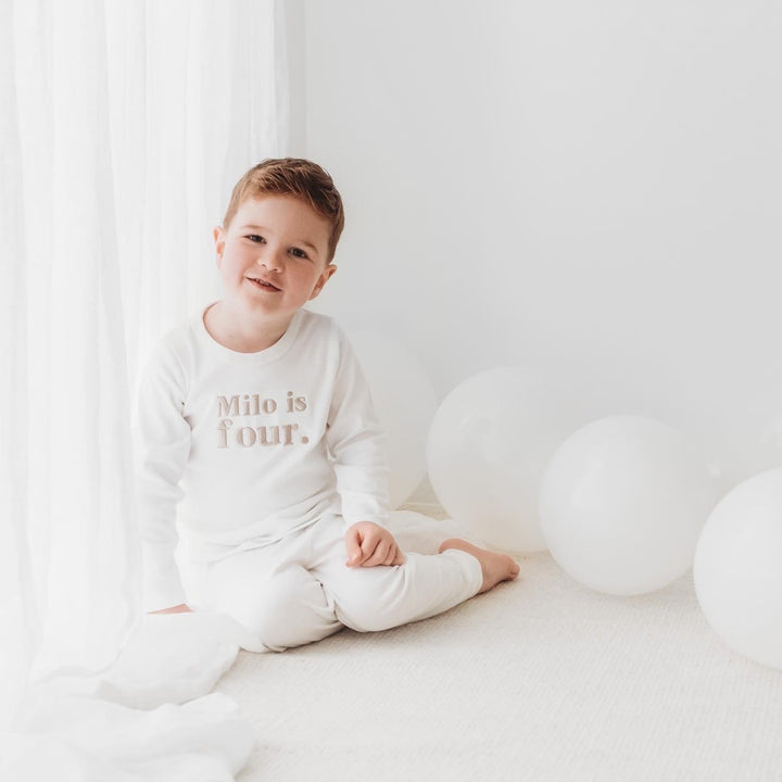 Birthday Classic Lounge Set - Embroidered
