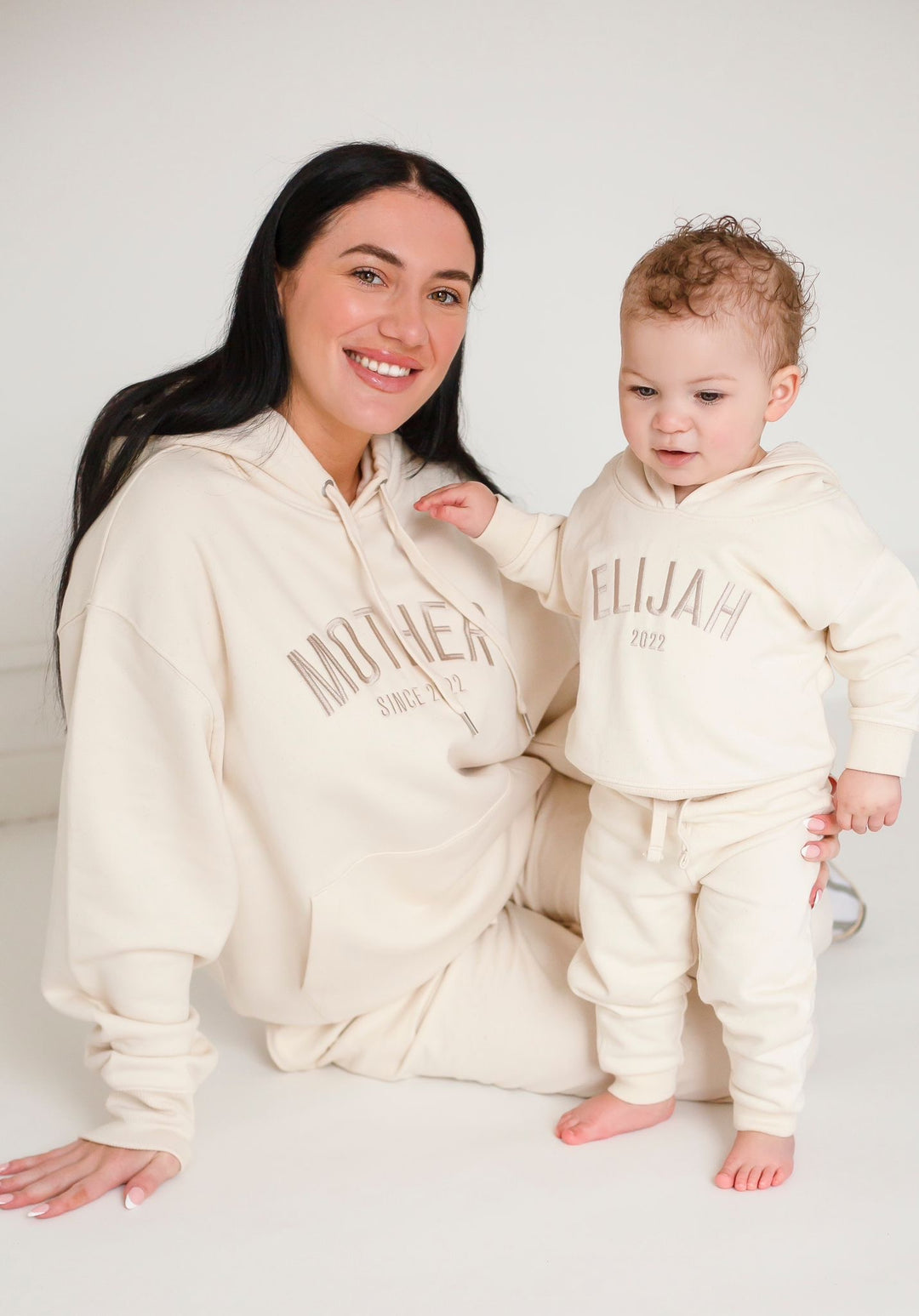 Name matching Hoodie - Embroidered