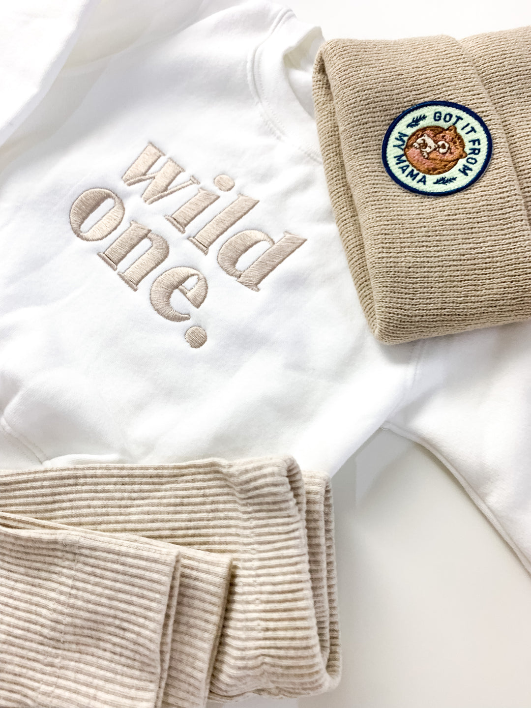 Wild One Birthday Sweatshirt - Embroidery