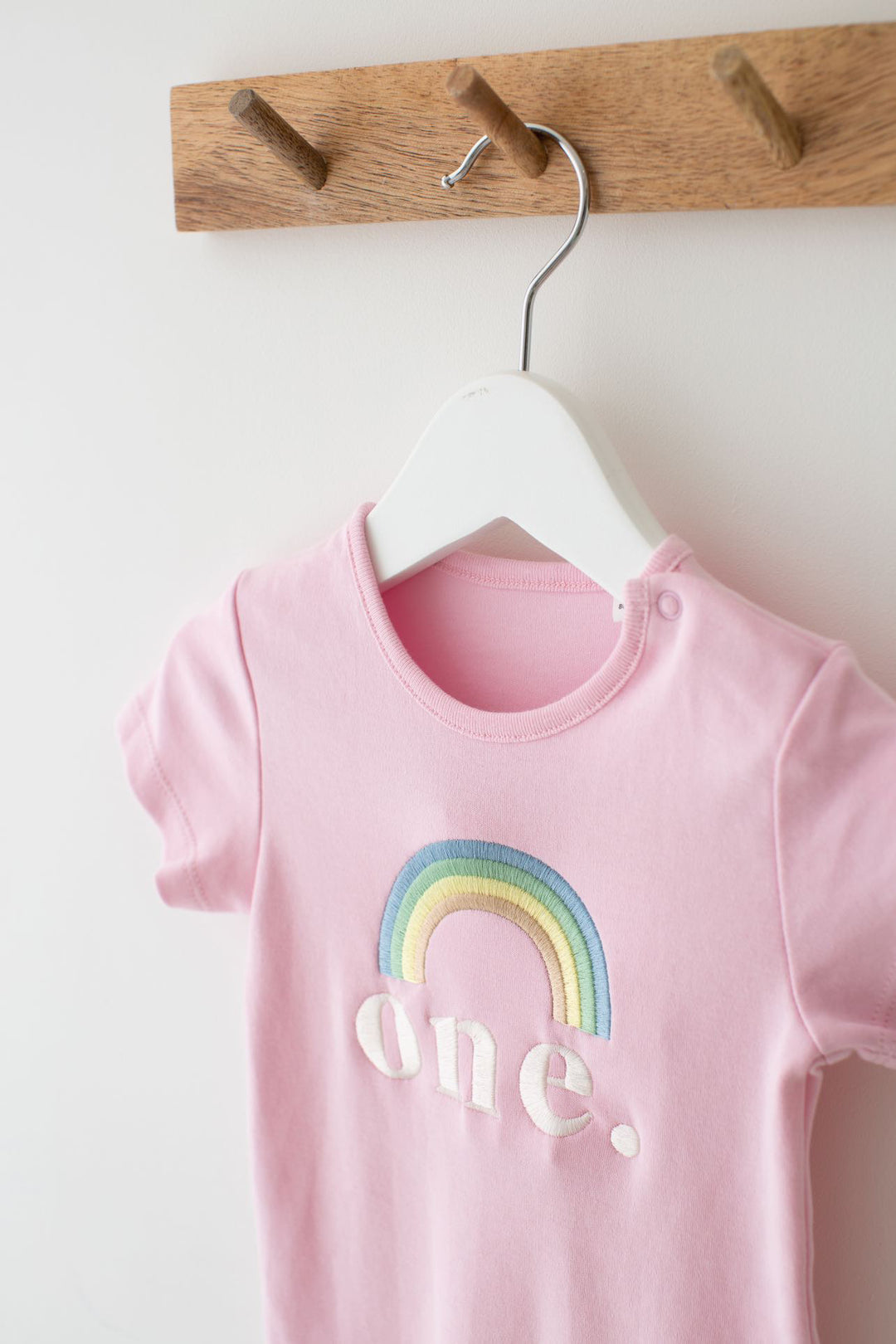 Birthday Rainbow Signature Baby Bodysuit
