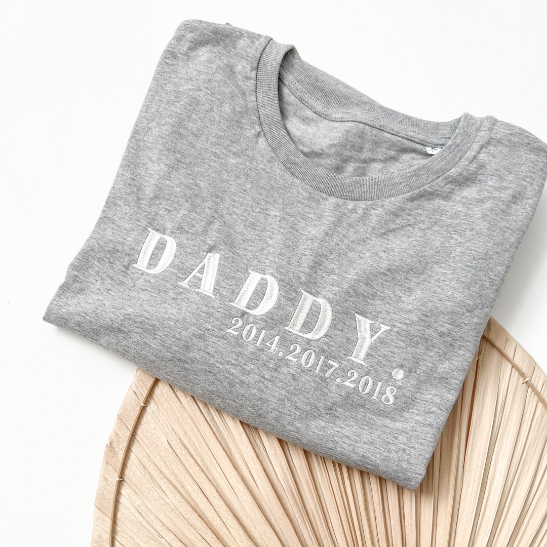 Daddy Date T-Shirt - Embroidered