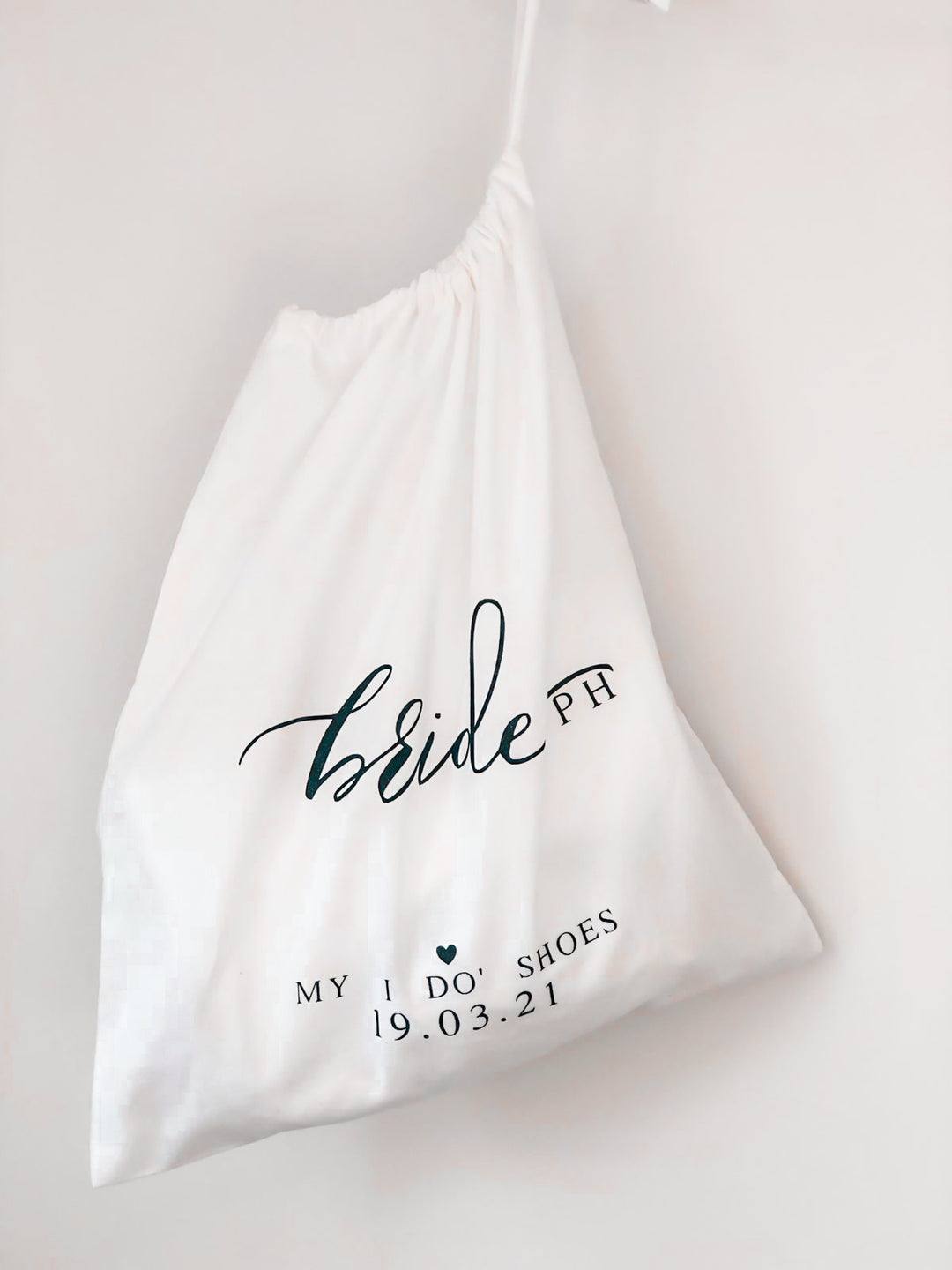 Bride shoe bag - Print