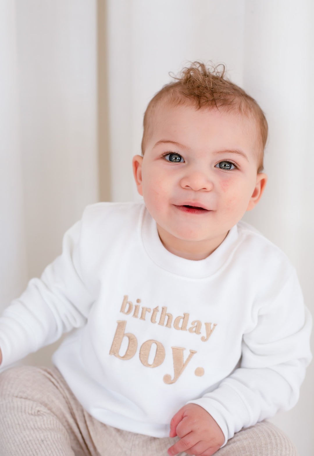Birthday Boy/Girl Sweatshirt - Embroidery