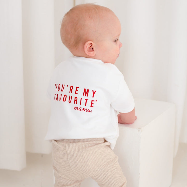 Favourite Valentines Name T-shirt - Print