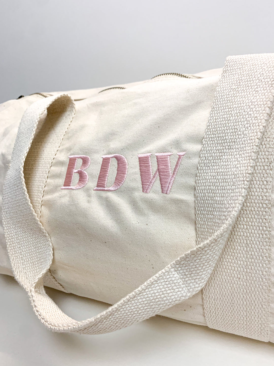 Initial Duffle Bag - Embroidery