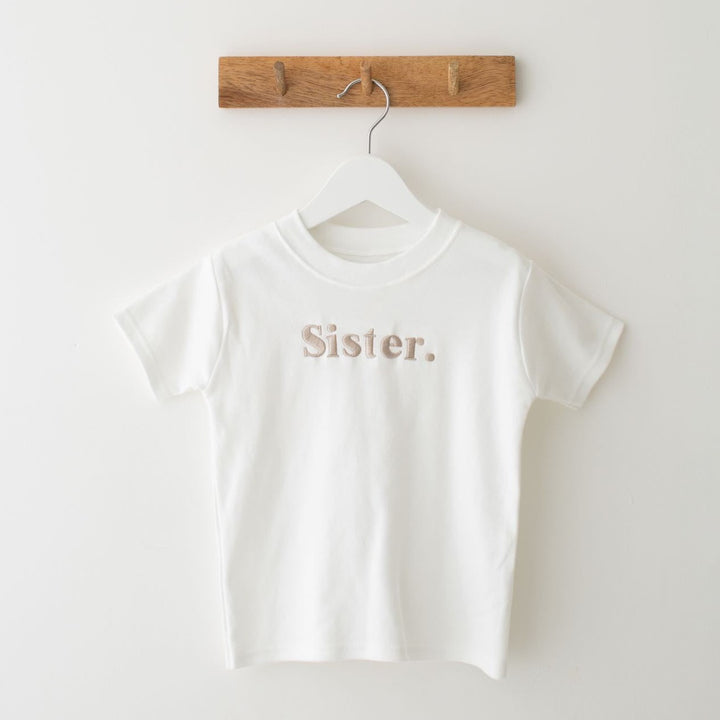 Sibling Tshirt Classic - Embroidered