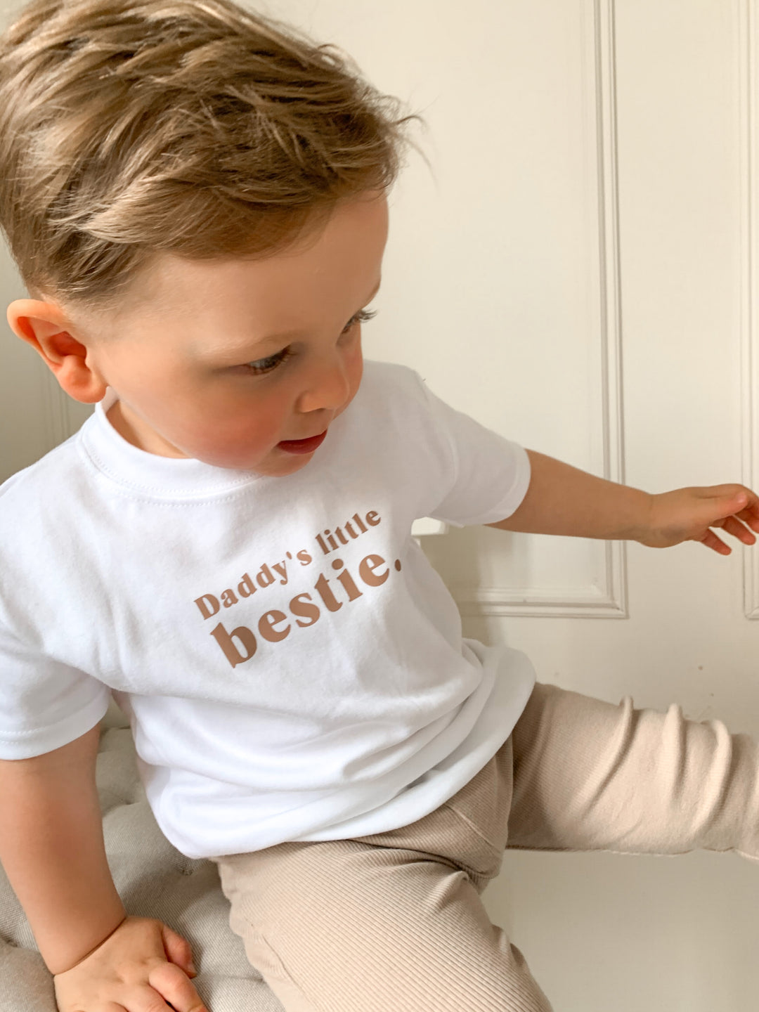 Daddy's Little Bestie T-shirt - Print