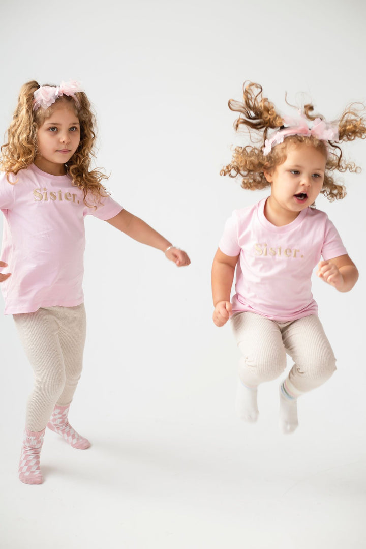 Sibling Signature Tshirt - embroidered